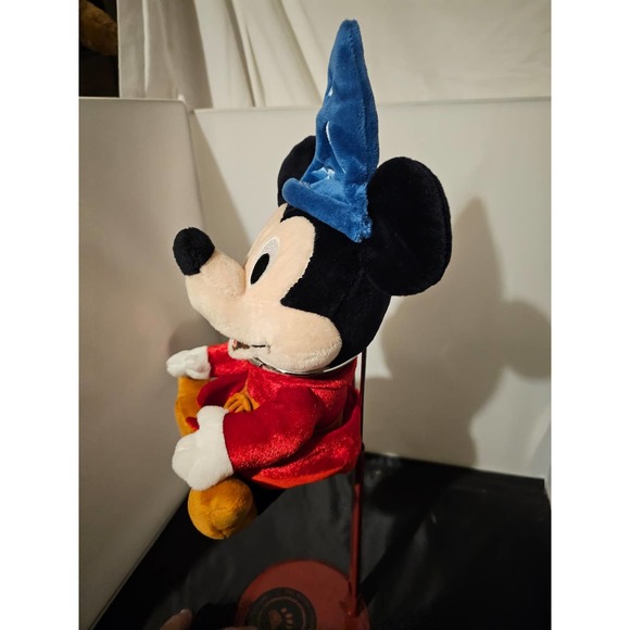 Phunny Walt Disney Fantasi Mickey Mouse Magic Sorcerer Plush Stuffed Animal 1122 - Picture 2 of 6
